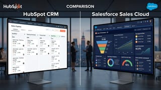 HubSpot vs Salesforce for growing sales teams (2026) benchmark preview